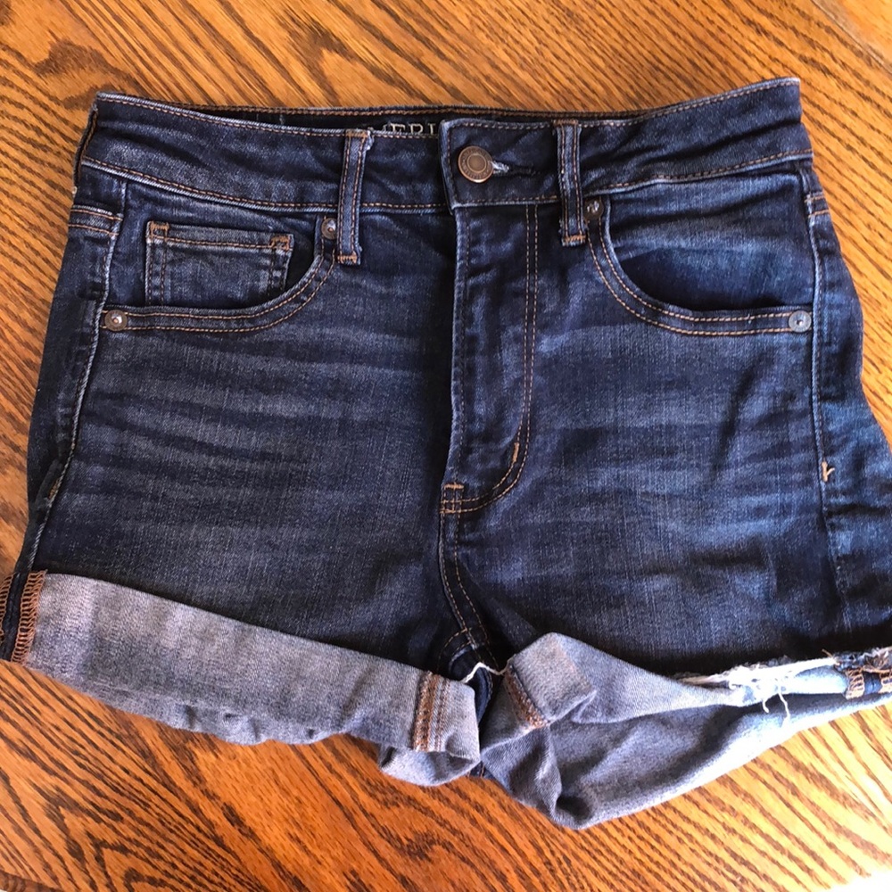 Size 4 American eagle blue shorts